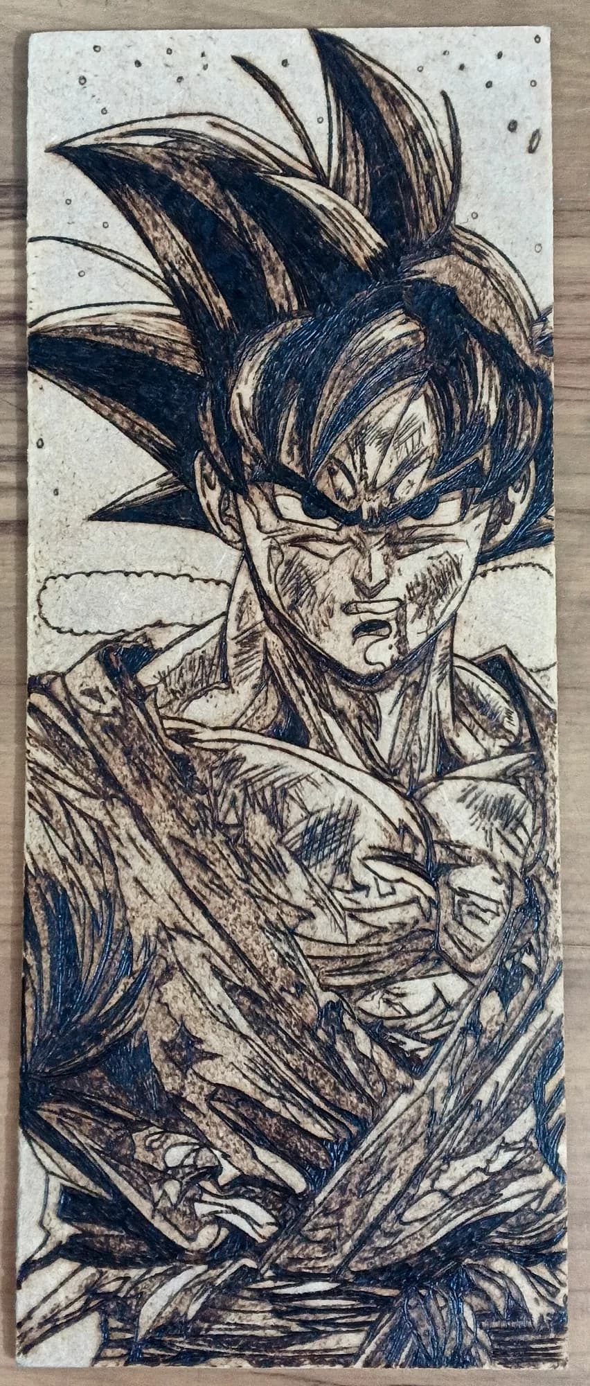 Furia Inquebrantable: Goku Herido