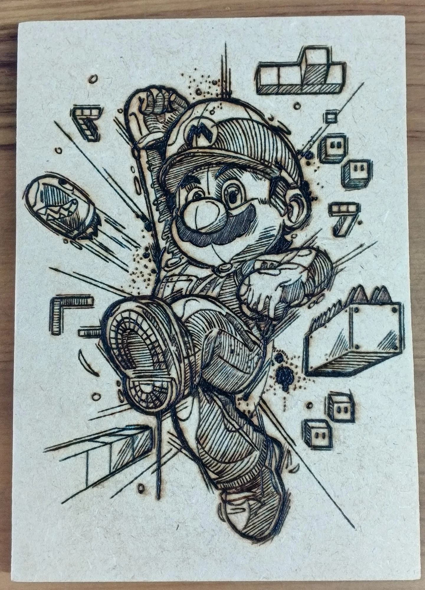 Salto de Aventura: Mario en Escenario Retro