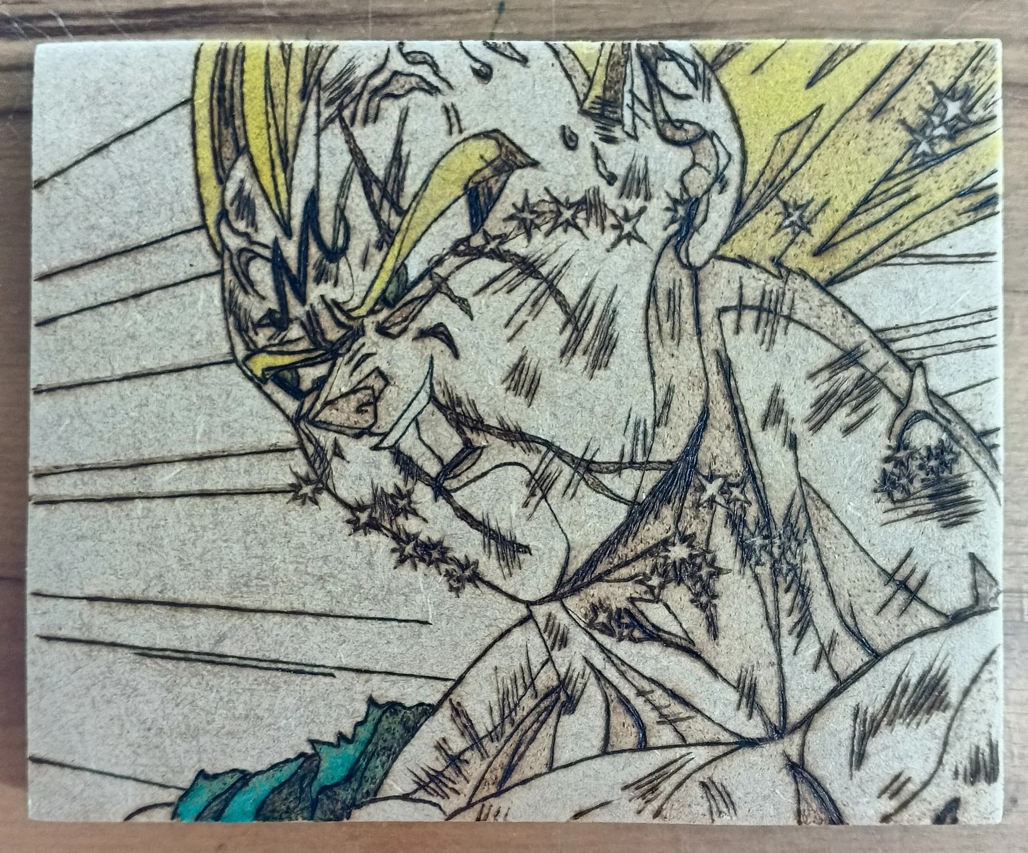 Chispa Caótica: Majin Vegeta en Primer Plano