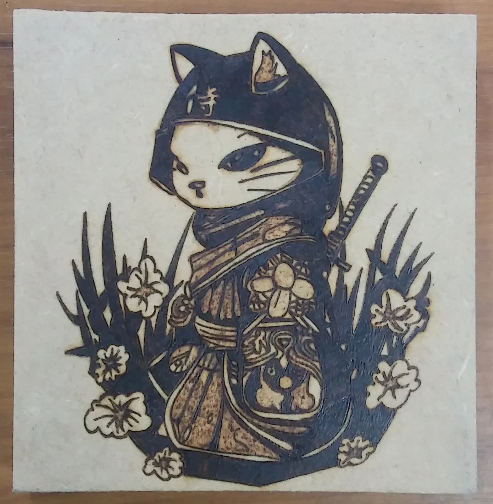 Honor de Garras: Gato Samurái
